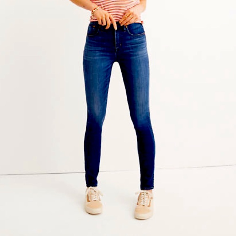 Madewell 10” High Rise Skinny Jeans